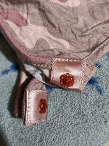Pink Camouflage Spaghetti Strap Tank Top
