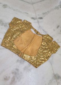 Stunning Gold Sequin Blouse