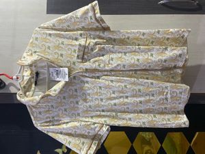 Cute Monkey Print Pajama Set
