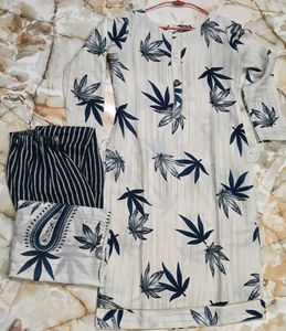🌿Leaf Print Kurta Set🌿