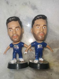 Two Cricket Player Bobbleheads