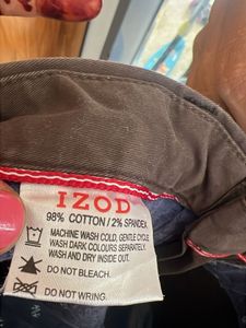 IZOD Men's Brown Casual Pants-34waist