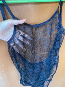 lace sheer bodysuit