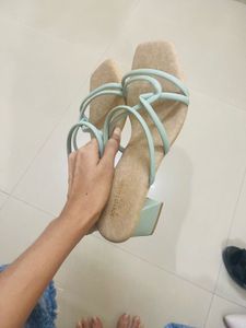 Strappy Square Toe Sandals