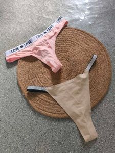 Women's tong Panties Set