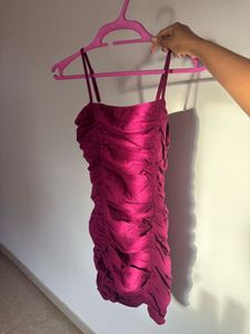Chic Ruched Mini Dress