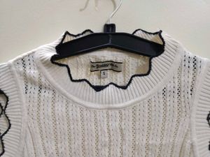 🤍 Chrochet Knit Top! 🌬️