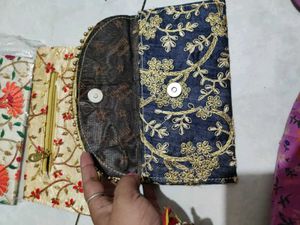 Embroidered Clutches - Set of 3
