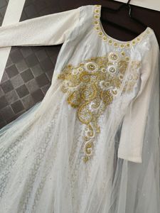 White wedding Gown