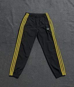 Adidas Unisex Track Pants Black/Yellow