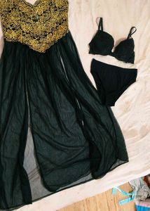 Combo Of Beautiful  H &amp;M Bra Penty Nighty