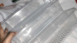 3 Pc Fridge Storage Container Set