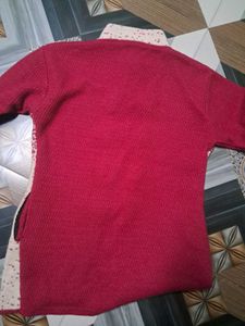 Unique Knit Button-Up Cardigan