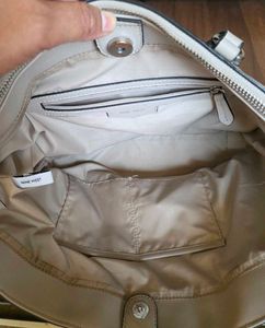 NINE WEST Chic Beige Tote Bag Medium