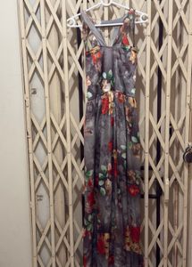 Floral Print Maxi Dress