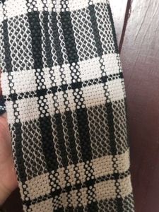 Plaid winter top