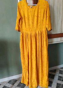 🌻Mustard Yellow Maxi Dress