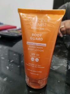Conscious Chemist Body Lotion SPF 50