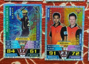 Ipl 2016 And Hundred League 2022 Mix cards