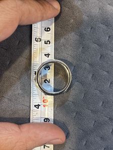 Men's Silver stainless steel Ring