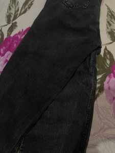 Black Strait Fit Denim