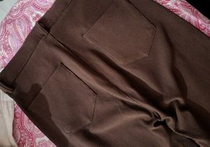 Korean Brown Ribbed Knit Pants🤎🔥🌟