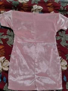 Cute Pink body fit dress