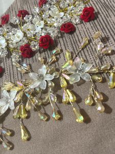 Elegant Bridal Hair Vines