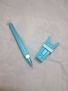 COMBO| Secret Diary with 🔐 &amp; Eiffel Tower Gel Pen
