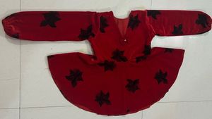 Red Floral Kurta