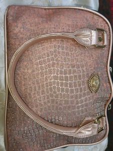 Sparkly Rose Gold Handbag