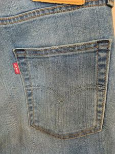 Levi's 513 Blue Slim Straight Fit Jeans | Size 30