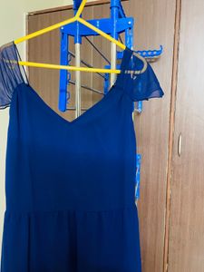 imported navy blue gown for sale
