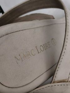 Stylish Beige Heeled Sandals