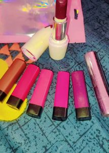 💄 Lipstick Bundle | 7 Pcs | Lightly Used (2–3 Tim