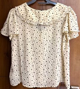 Korean Polka Dot Blouse