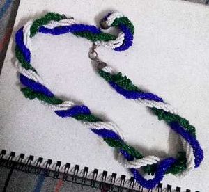 Beaded Multi-Color Necklace