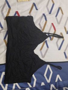 Black V- Neck Blouse