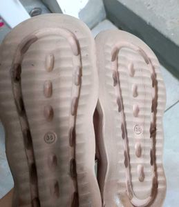 Cute Pink Bow Flip Flops 38 size