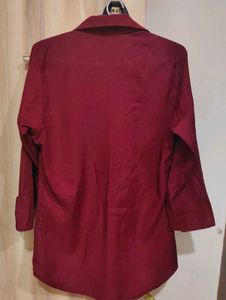 Burgundy Shirt