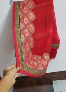 Pink Saree