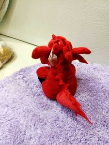 Adorable Red Dragon Plush Toy