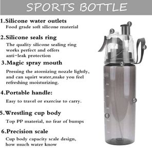 Brand New Spray Water Bottle for Multipurpose Use