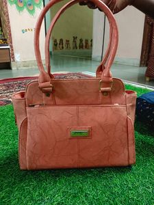 Stylish Coral Handbag
