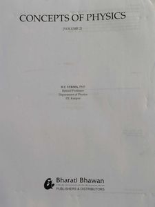 Concepts of Physics Vol 2 by HC Verma