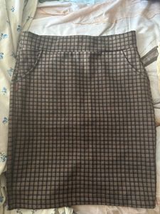 Plaid Short Skirt