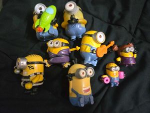 Mcdonalds Minions Toys Collection