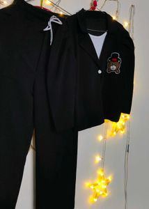 Chic Black Co-ord Set