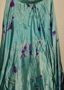 Vibrant Purple satin lehenga