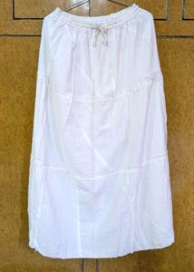 White Maxi Skirt